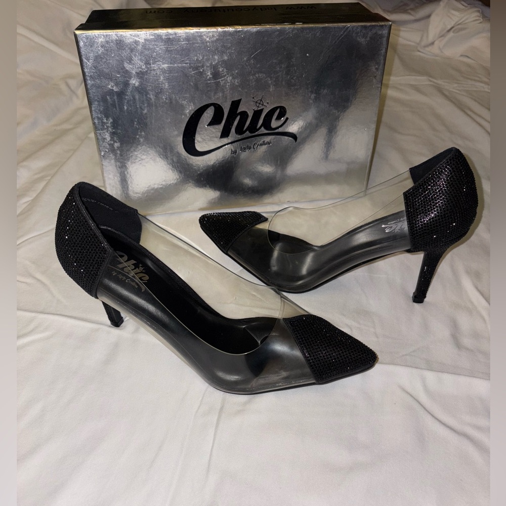 Chic Black Women's Heels